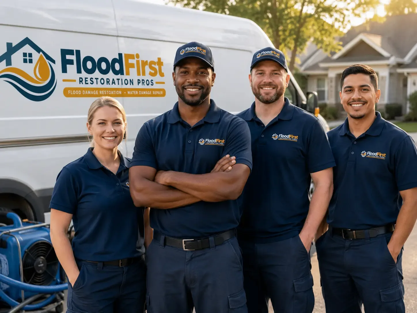 Flood Damage Restoration company in Fellows, CA