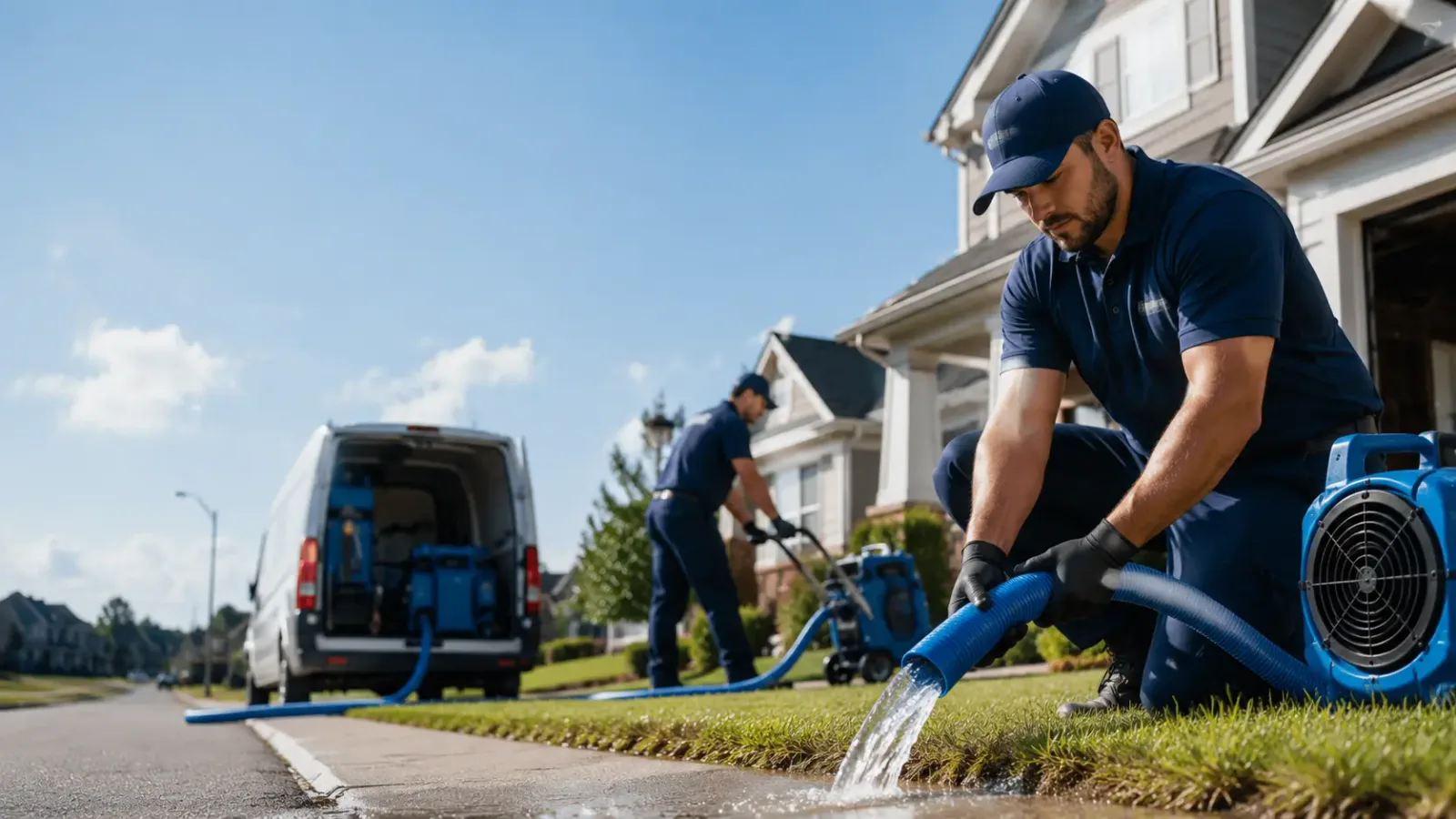 Flood Damage Restoration in Fellows, CA